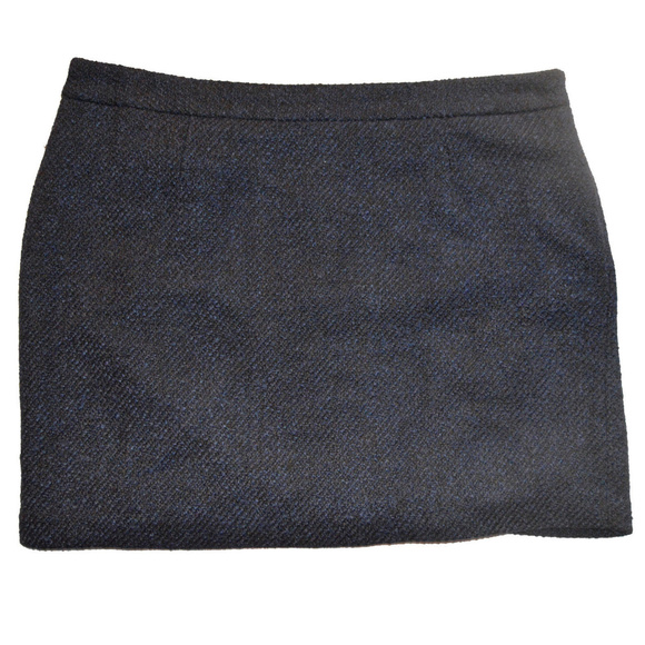 GAP Skirts Gap Nwt Tapestry Textured Wool Blend Lined Mini Skirt
